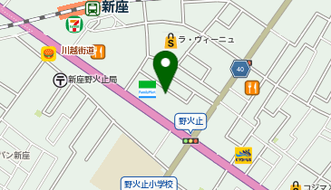 ピーシーデポスマートライフ新座BASEの地図画像