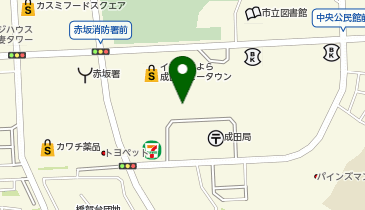 スタジオプリンセス 成田店の地図画像