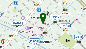 スタジオプリンセス 福岡店の地図画像