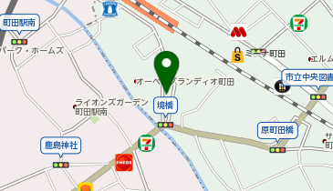 スタジオプリンセス 町田店の地図画像