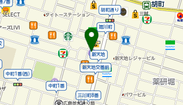 スタジオプリンセス 広島店の地図画像