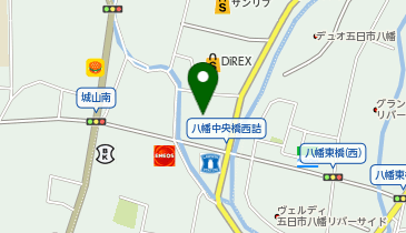 ガイア五日市店の地図画像