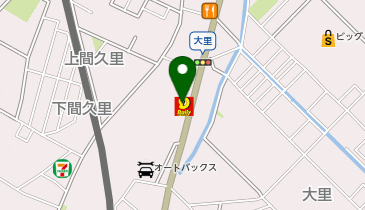 メガガイア越谷大里の地図画像