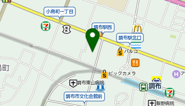 メガガイア調布の地図画像