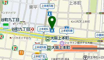 ガイア上六店の地図画像