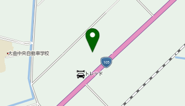 ガイア大曲店の地図画像