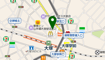 ガイア大塚北口の地図画像