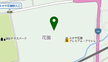 Gente di Mare ふかや花園プレミアムアウトレットの地図画像