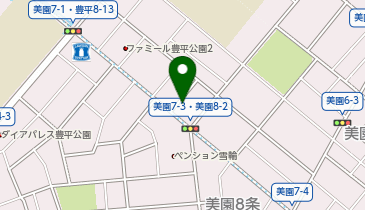 BEYOND 豊平店の地図画像