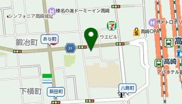 BEYOND 高崎店の地図画像