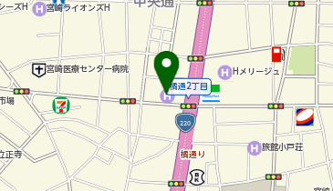 BEYOND 宮崎店の地図画像