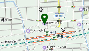 BEYOND 掛川店の地図画像