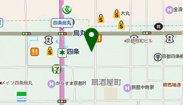 BEYOND 京都四条店の地図画像