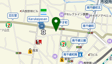 BEYOND 長野店の地図画像