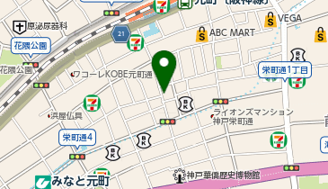 BEYOND 神戸元町店の地図画像