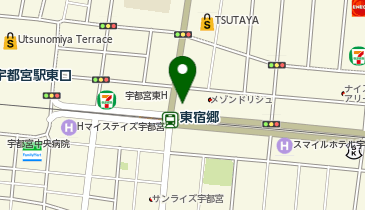 BEYOND 宇都宮店の地図画像