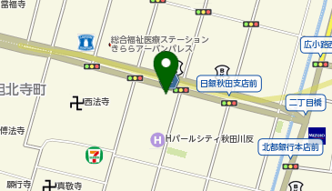 BEYOND 秋田店の地図画像