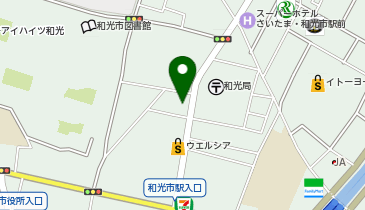 BEYOND 和光店の地図画像