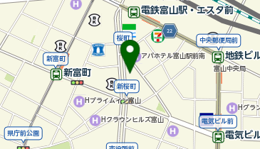 BEYOND 富山店の地図画像