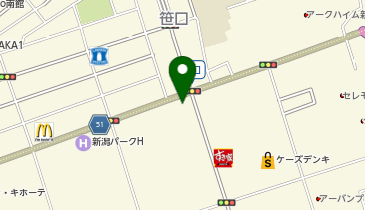 BEYOND 新潟店の地図画像
