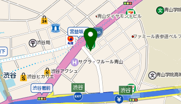 BEYOND 渋谷宮益坂店の地図画像