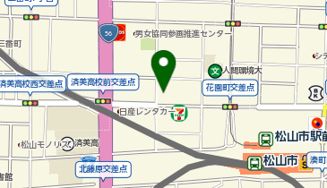 BEYOND 松山店の地図画像