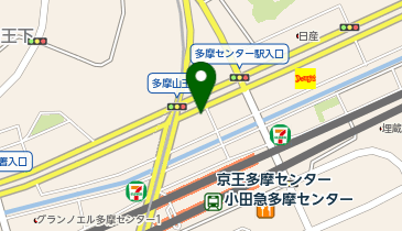 BEYOND 多摩センター店の地図画像