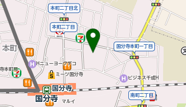 BEYOND 国分寺店の地図画像