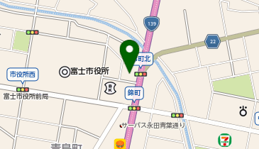 BEYOND 富士店の地図画像