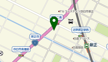 BEYOND 四日市店の地図画像