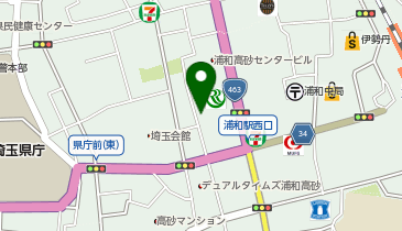 BEYOND 浦和ANNEX店の地図画像