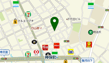 BLUE BLUE KANDAの地図画像