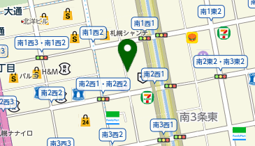 BLUE BLUE SAPPOROの地図画像