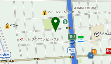 萩原 名古屋支店の地図画像