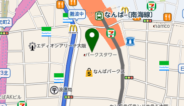 湘南美容クリニック THE LASER大阪なんば院の地図画像
