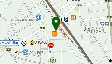 湘南美容クリニック 川越院の地図画像