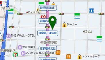 湘南美容クリニック 大阪心斎橋院の地図画像
