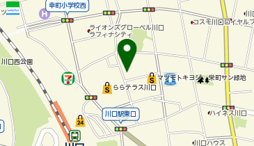 湘南美容クリニック 川口院の地図画像
