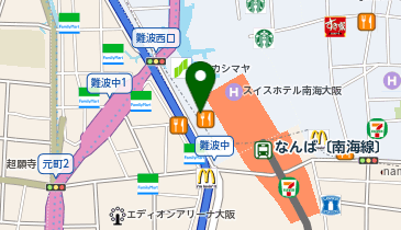 湘南美容クリニック 大阪なんば院の地図画像