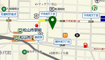 湘南美容クリニック 松山院の地図画像