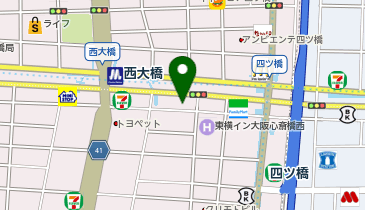 湘南美容クリニック 大阪四ツ橋院の地図画像