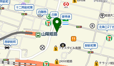 湘南美容クリニック 姫路院の地図画像