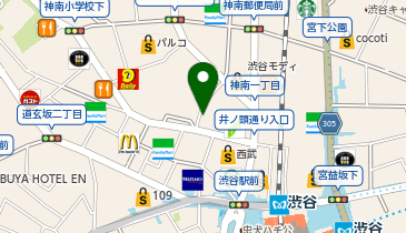 湘南美容クリニック 渋谷院の地図画像