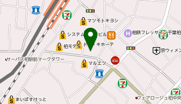 湘南美容クリニック 柏院の地図画像