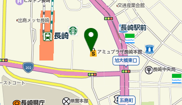 湘南美容クリニック 長崎院の地図画像