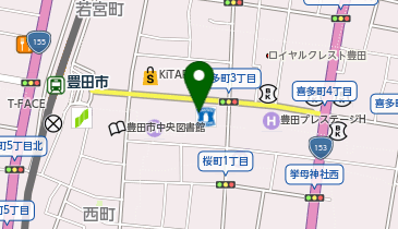 湘南美容クリニック 豊田院の地図画像