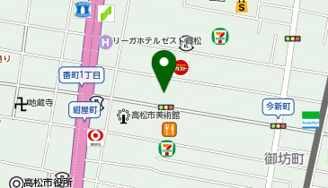 湘南美容クリニック 高松院の地図画像