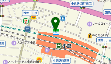 湘南美容クリニック 小倉院の地図画像