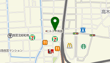 湘南美容クリニック 西宮北口院の地図画像