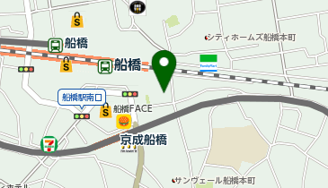 湘南美容クリニック 船橋院の地図画像
